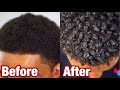 How To Get Curly Hair in 5 Minutes | Black Men and Women