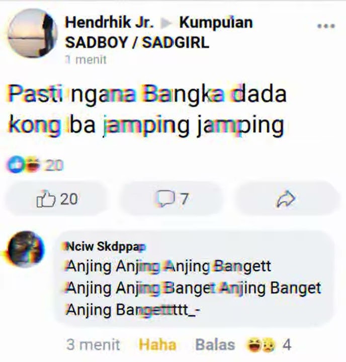 Story wa anjing banget😅