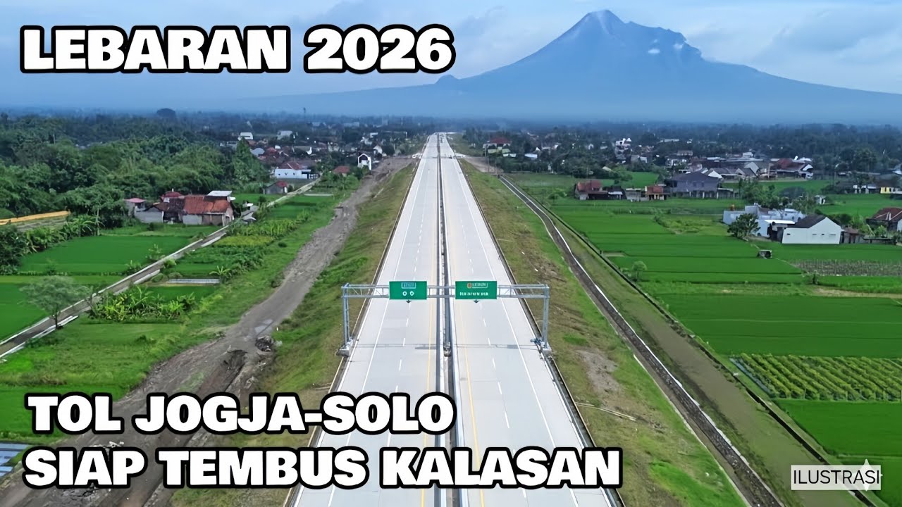 TEMBUS KALASAN YOGYAKARTA‼️TRASE TOL JOGJA SOLO MAKIN PANJANG, LEBARAN 2026 SIAP BEROPERASI⁉️