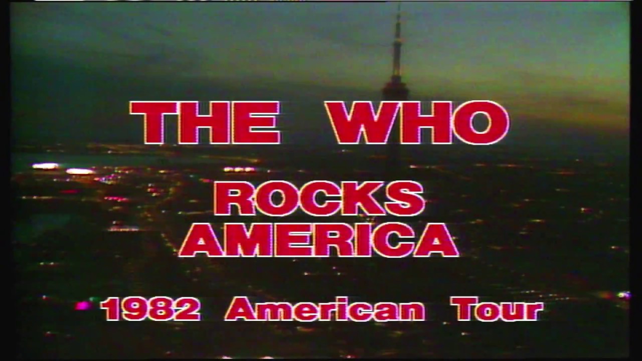 the who rocks america 12 17 1982 part 1 youtube