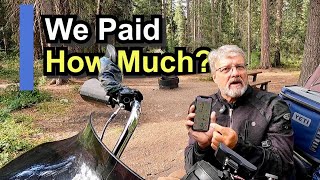 Motorcycle life Just What Does a $40/night Tent Campsite Get You? | #Motorcyclelife