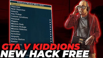 *Free* GTA Mod Menu - New GTA 5 Mod Menu Hack *Work on Enhanced* After update anticheat ONLY PC!
