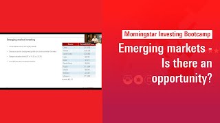Emerging markets - Is there an opportunity