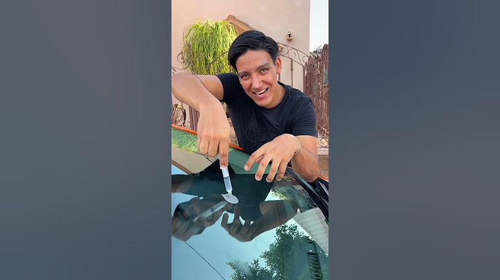 With only one hundred pesos you can repair a broken windshield.