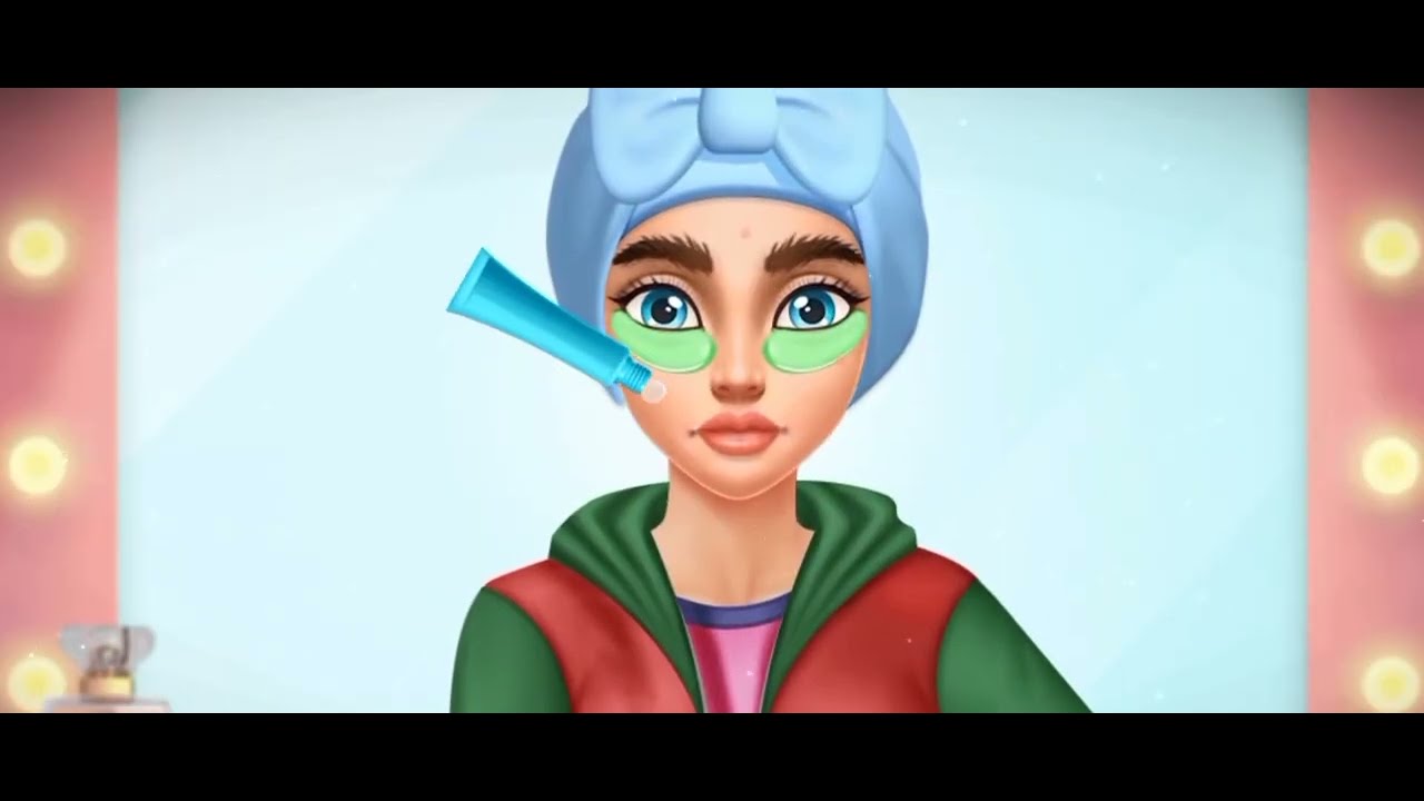 Full Body Makeover ASMR Animation | Makeup ASMR | Transformation of A ...