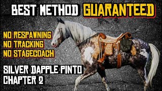 RDR2 - How To Get The Silver Dapple Pinto Missouri Fox Trotter Early in Chapter 2 | The Best Method