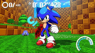 Playable Frontiers Sonic in Sonic Robo Blast 2