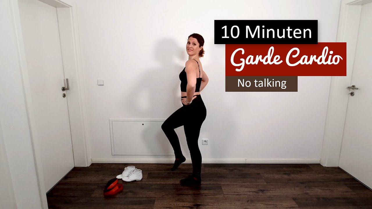 10 Minuten Garde Cardio  (Real Time) | No talking | Gardetanz & Showtanz