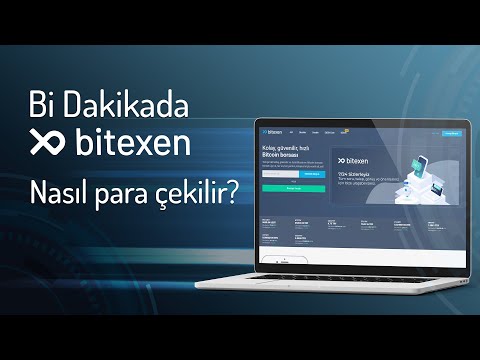 Bi Dakikada Bitexen - Bitexen' de Nasıl Para Çekilir?