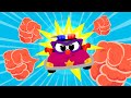 Police Car Super Fart Family | Super Power Car Song | Nursery Rhymes & Kids Songs