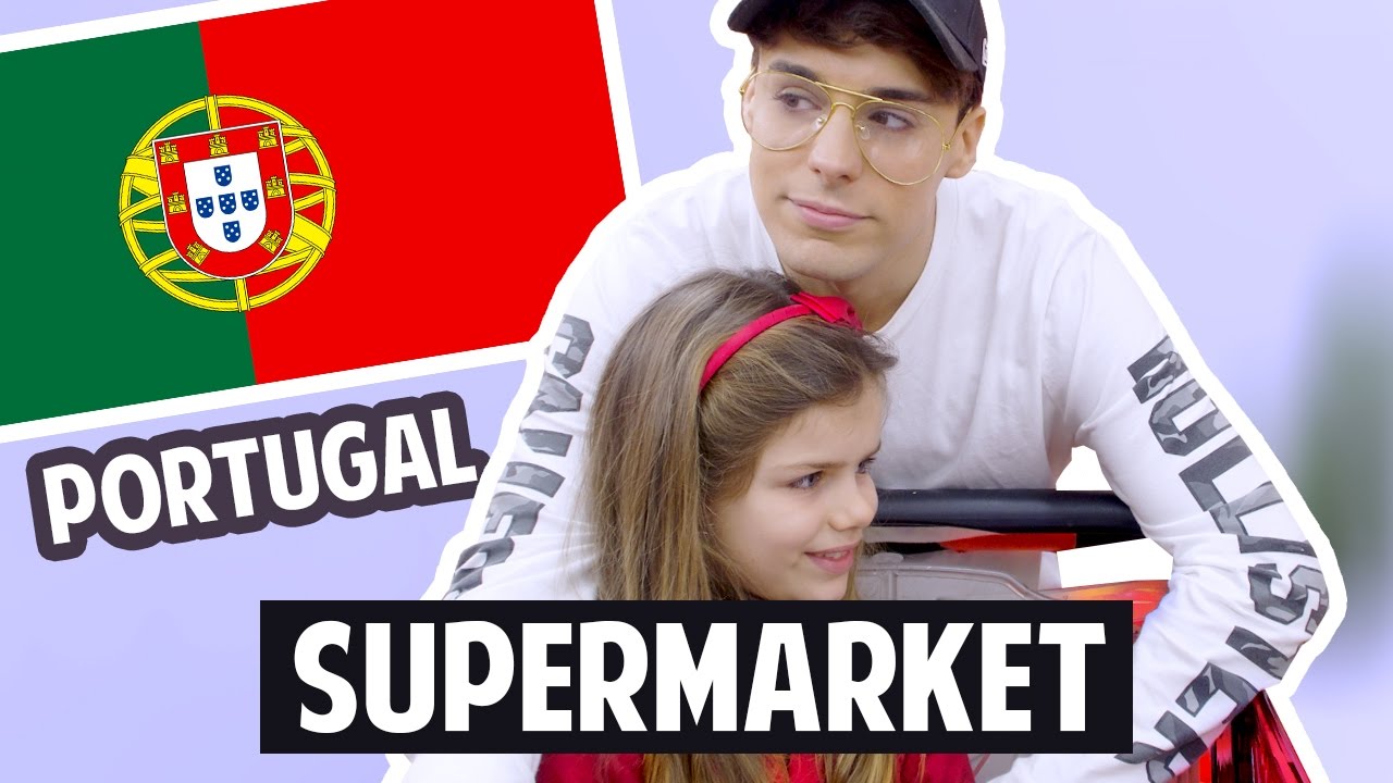 PORTUGUESE SUPERMARKET Tour & Food Test | Raphael Gomes