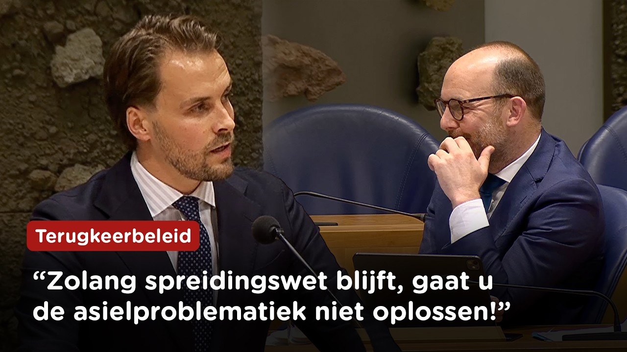 Thumbnail "Asiellobby heeft netwerk opgetuigd om asielzoekers hier te laten blijven", Tom Russcher (FVD)