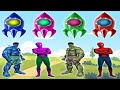 Wrong heads top superheroes  spiderman  hulk  dance puzzle game dancing