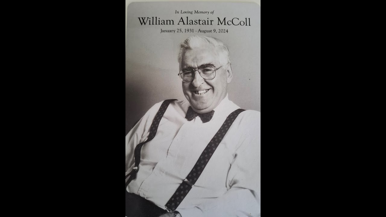 Tribute to William Alastair McColl - YouTube