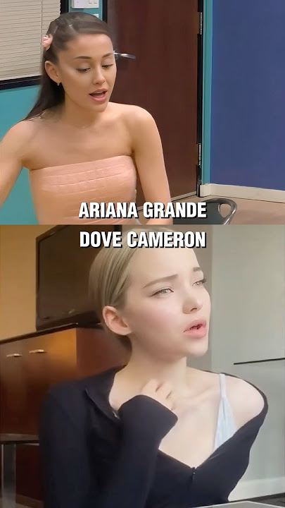 Dove Cameron VS Ariana Grande Glinda Audition for WICKED #shorts #wicked #arianagrande #dovecameron