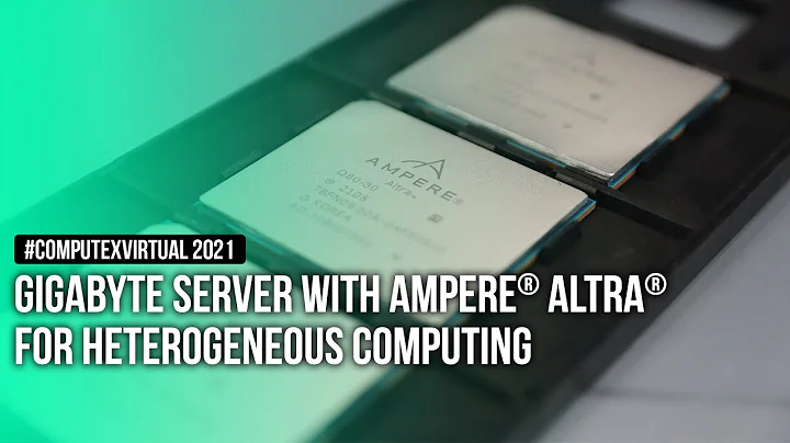 Ampere Altra 프로세서의 혁신: GIGABYTE 서버와 함께