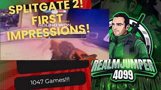 Splitgate 2 First Impressions #realmjumper4099 #splitgate2 #1047games
