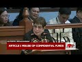 Article 1: Misuse of confidential funds | NewsWatch Live