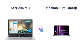 Acer Aspire 5 vs Apple MacBook Pro 2023 - Productivity & Power