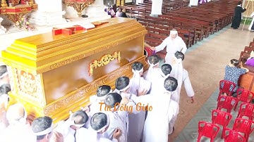 Hình Ảnh Ngày An Táng Cha Cố Giuse Trần Đức Tâm Linh Mục Giáo Phận Bùi Chu Do Đức Cha Chủ Sự 