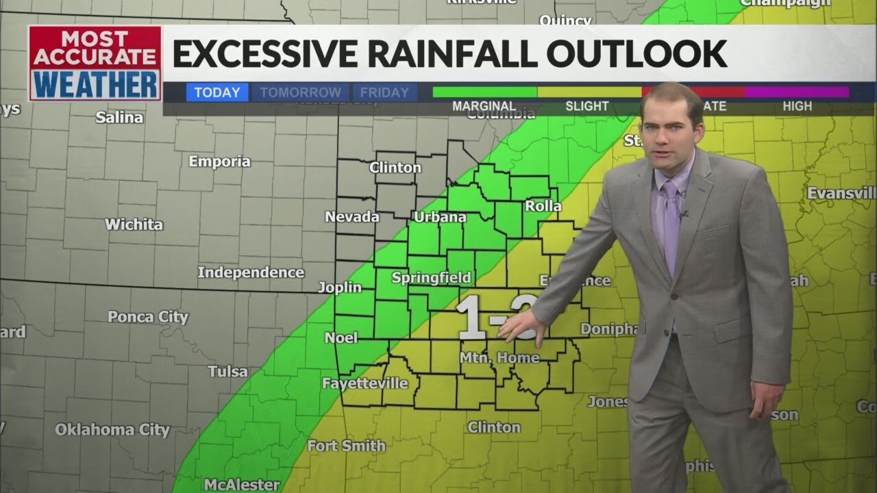 Heavy rain could lead to flooding - YouTube