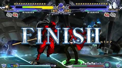 Blazblue Continuum Shift II - Hazama vs Hakumen