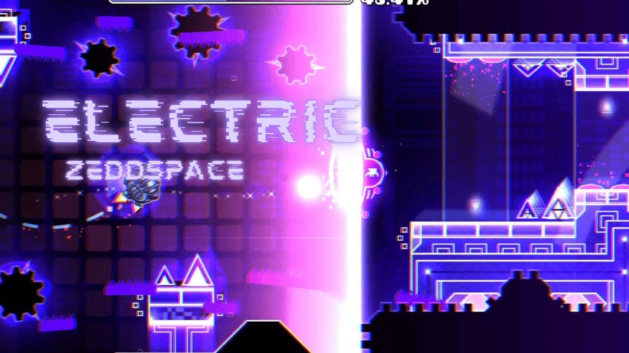 "Electric" by zeddSpace (all coins) [Geometry Dash 2.2]