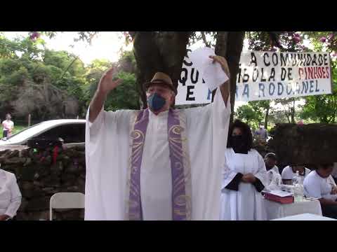 Frei Gilvander: Evangelho na Missa Afro em Santa Luzia, MG. "Rodoanel, destruição na RMBH". Vídeo 5