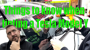 Essential Tips to Know Before Tinting Your Tesla Model Y! #Tesla