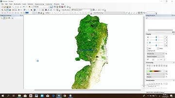 arcgis iso, principal components, NDVI, NDBI, NDBI, NDWI