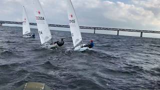 Laser Master training with coach, never point