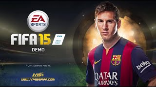 FIFA 15 PC DEMO CHELSEA VS BARCELONA (WORLD CLASS) 1080P