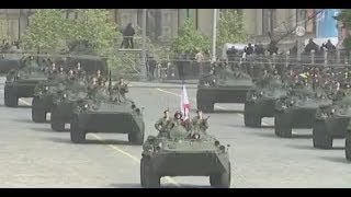 Генеральная репетиция Парада Победы 2014