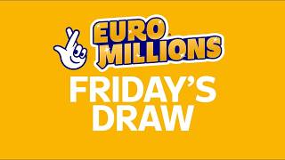 The National Lottery Euromillions Draw Live results from Friday 29 May 2026 | Euro Millions