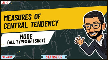 Mode | Measures of Central Tendency | Statistics | PYQs | Engineering Mathematics