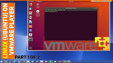 Install Ubuntu in VMware player Part 1 of 2: Installing VMware player