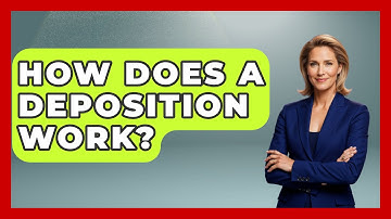 How Does A Deposition Work? - Law Enforcement Insider