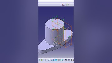 CATIA V5 Basic 3D Model - Exercise 5 | Beginner Tutorial #catia #cad #catiatutorial #3ddesign #art