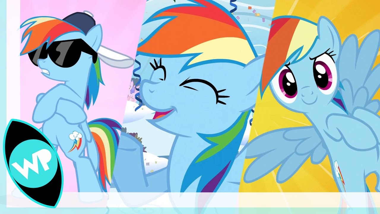 Top 10 Rainbow Dash Moments Youtube