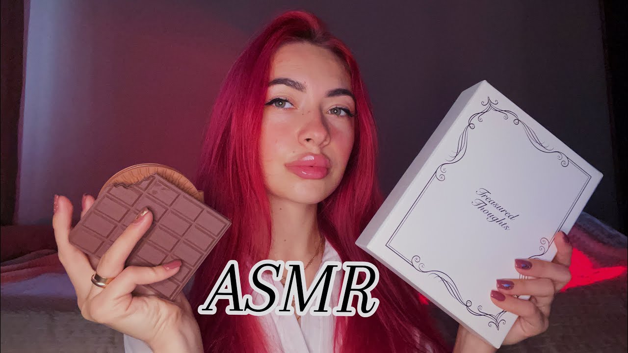 ASMR | РАСПАКОВКА БЛОКНОТА ДЛЯ ПРИНЦЕССЫ🎀💕| ШОКОЛАДНЫЕ БЛОКНОТЫ 🍫