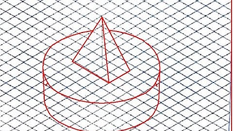 Isometric projections, Problem no 18 isometric sheet, Engineering Graphics Engineering Visualization