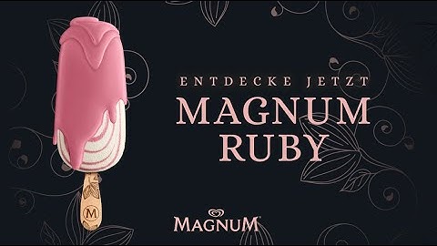 Magnum Ruby - ein völlig neues Schokoladenerlebnis