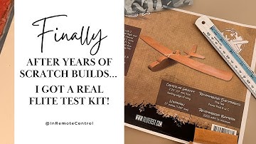 After Years of Scratch Builds… I Finally Got a REAL Flite Test Kit!