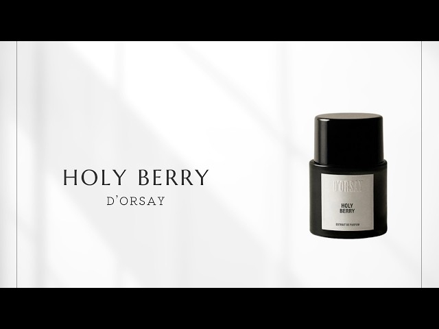 Episode 358] Dorsey Holy Berry | A sensual aftertaste evoked by