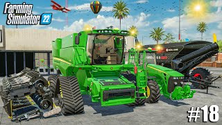 BUYING NEW HARVESTER FOR FARM | Ravenport | Episode #18 | Farming Simulator 22 screenshot 1