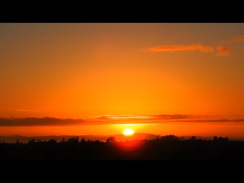 Beautiful Sunrise Time lapse | Unedited | No Copyright Video | Hamilton, New Zealand