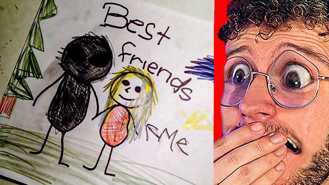 7 Dessins d'Enfants qui CACHENT une HISTOIRE Choquante