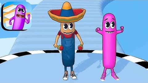 Wacky Run - All Levels Gameplay Android,ios #40