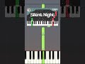Silent Night | Easy Piano Tutorial