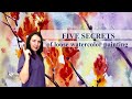 Learn loose watercolor painting techniques: 5 secrets I discovered